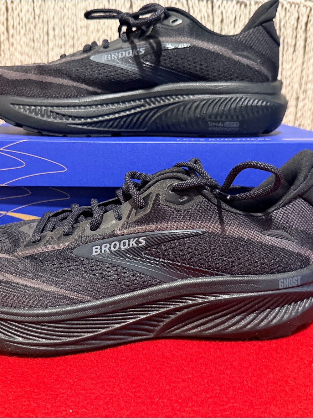 Brooks Men's Ghost Running Shoes - Black